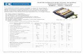 GaN Broadband High Power Amplifier DEPA50-4000/5 ALLmax ...