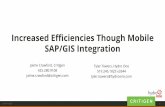 Increased Efficiencies Though Mobile SAP/GIS Integration