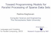 Toward Programming Models for Parallel Processing of ...