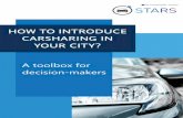 HOW TO INTRODUCE CARSHARING IN YOUR CITY?