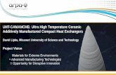 UHT-CAMANCHE: Ultra High Temperature Ceramic Additively ...