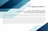 2019 AGUSTO & CO. CONSUMER DIGITAL BANKING SATISFACTION …