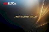 2-Wire VIDEO INTERCOM - akatos