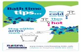 Bath time tips Run the - RoSPA