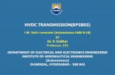 HVDC TRANSMISSION(BPSB03