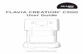 FLAVIA CREATION® C500 User Guide - coffeeasap.com