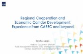 Regional Cooperation and Economic Corridor Development ...