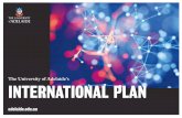 The University of Adelaide’s INTERNATIONAL PLAN