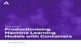 Whitepaper - Productionizing Machine Learning Models with ...