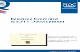 Balanced Scorecard & KPI’s Development