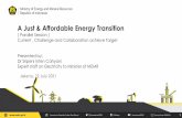 A Just & Affordable Energy Transition