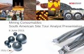 Mining Consumables South American Site Tour Analyst ...