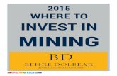 2015 WHERE TO INVEST IN MINING