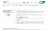 HP LaserJet Managed E50145 series