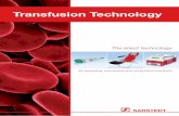 Transfusion Technology - Sarstedt
