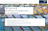 Travel Information Leaflet - University of Oxford