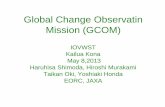 Global Change Observatin Mission (GCOM)