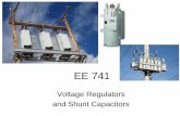 Voltage Regulators and Shunt Capacitors