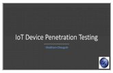 IoT Device Penetration Testing - OWASP
