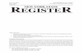 Issue 24 REGISTE NEW YORK STATE R - Department of State