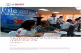 PHILIPPINES FACILITATING PUBLIC INVESTMENT (FPI)