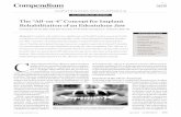 The “All-on-4” Concept for Implant Rehabilitation of an ...