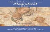 Whitehall Choir London Baroque Sinfonia Magnificat