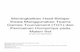 Games Tournament (TGT) dan - UNISLA