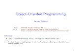 Object-Oriented Programming - MONTEFIORE