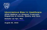Unconscious Bias In Healthcare - American Public Health ...