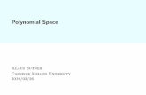 Polynomial Space - cs.cmu.edu