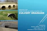 Indiana LTAP Road Scholar Core Course #10 Culvert Drainage