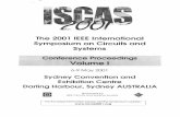 The 2001 IEEE International Symposium on Circuits and Systems