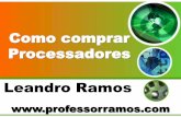 Como comprar Processadores Leandro Ramos