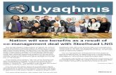 co-management deal with Steelhead LNG - Huu-ay-aht