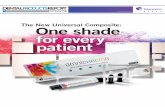 The New Universal Composite: One shade for every patient