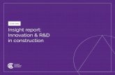June 2021 Insight report: Innovation & R&D in construction