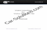 Volvo 2015 Video Interface Manual - f00.psgsm.net