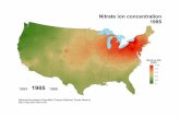 Animated map of NH4 concentration in precipitation, USA ...