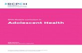 SPIN Module curriculum in Adolescent Health