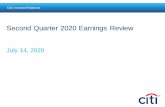 Second Quarter 2020 Earnings Review