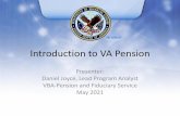 Introduction to VA Pension PowerPoint Presentation