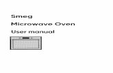 Smeg Microwave Oven User manual