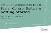 XMC13 Sensorless BLDC Scalar Control Software