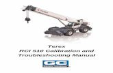 Terex RCI 510 Calibration and Troubleshooting Manual