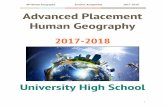 AP Human Geography Summer Assignment 2017-2018 Advanced ...