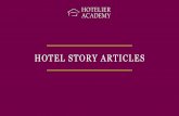HOTEL STORY ARTICLES - Hotelier Academy