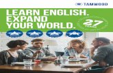 LEARN ENGLISH. EXPAND YOUR WORLD.