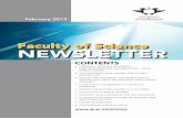 Faculty of Science NEWSLETTER