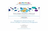 First Steps Teacher’s Manual